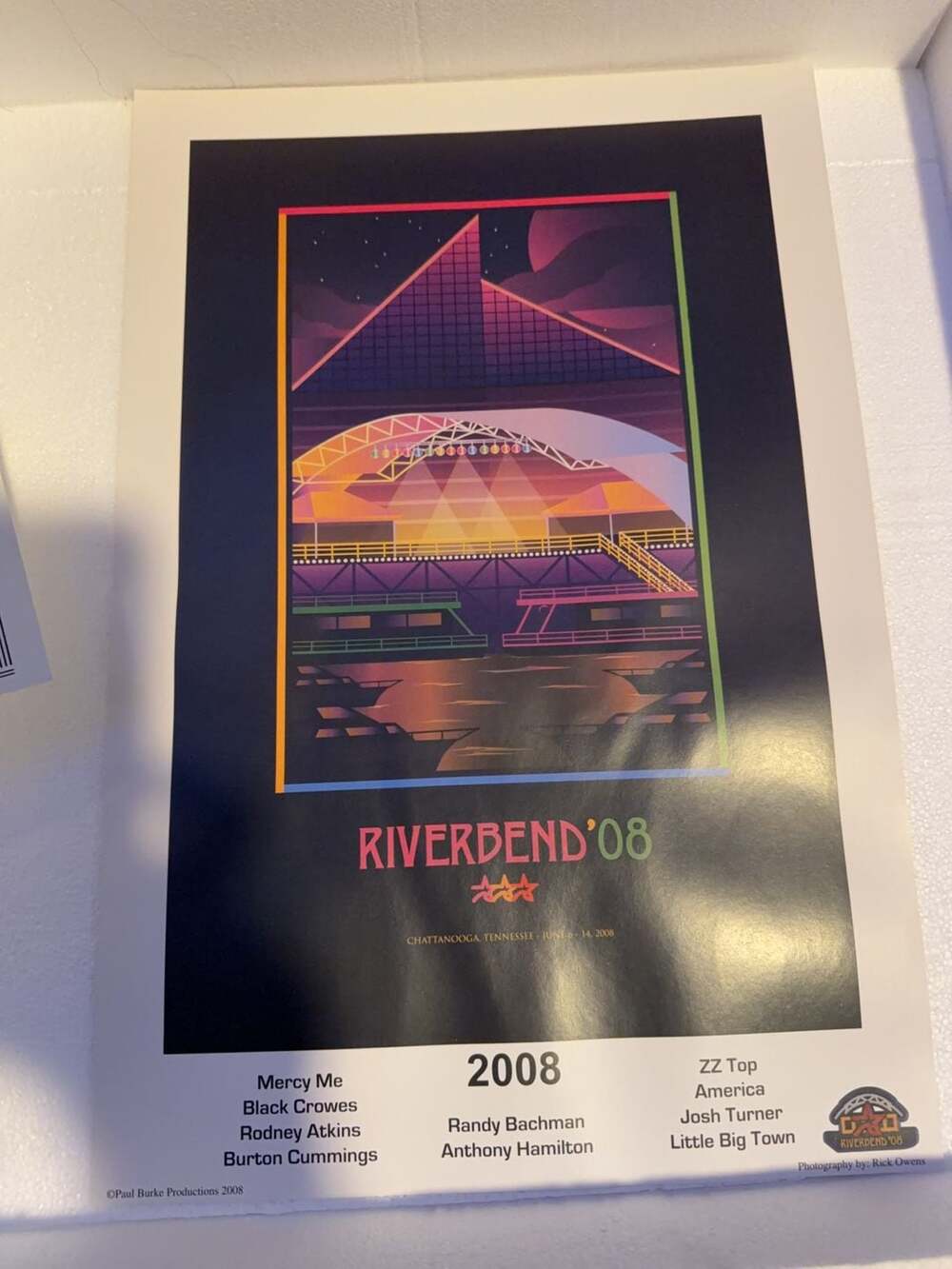 Riverbend Festival Limited Edition Print Collection 2002-2008 Set